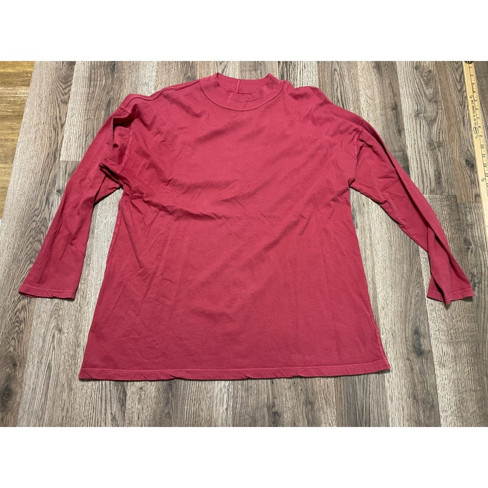 We The Free Shirt, Men's Size Small, Red, Long Sleeve